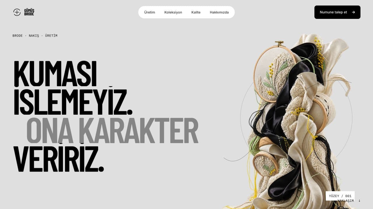 Gümüş Brode canlı proje önizlemesi